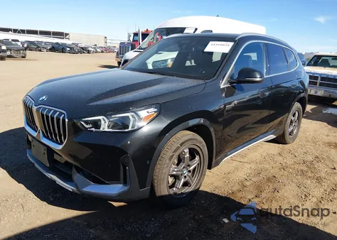 2025 BMW X1 xDrive28I из США, поврежденный, VIN WBX73EF05S5244567